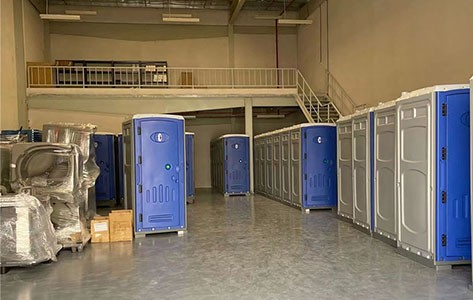 Tragbare Toiletten aus HDPE in den Vereinigten Arabischen Emiraten