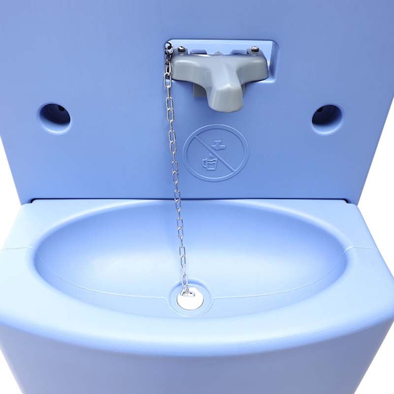 TSW-L01 Blaue Farbe Tragbares Einzelbenutzer-Handwaschbecken