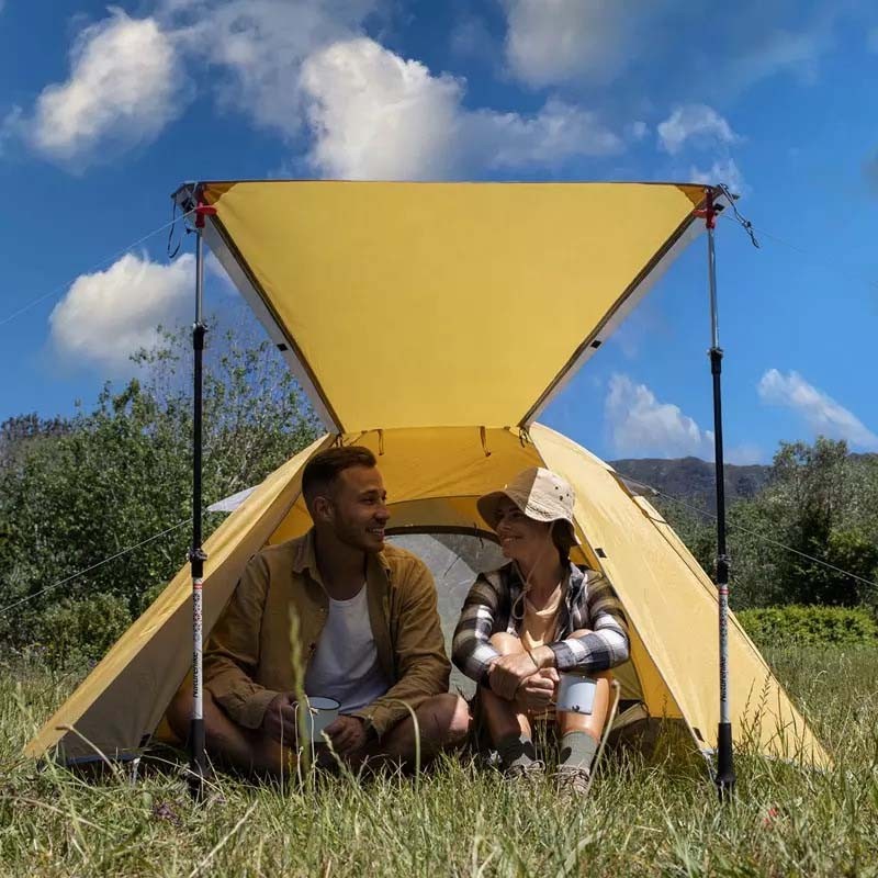 4 Mann wasserdichtes faltbares Campingzelt für die Familie