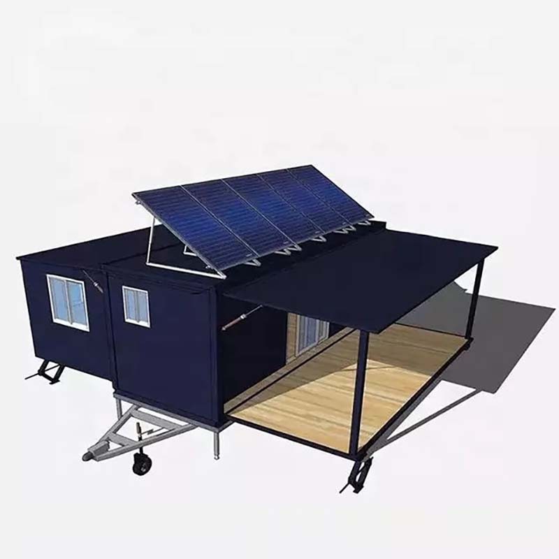 Erweiterbares Flatpack-Fertigmodul-Haus 30-Fuß-Container-erweiterbares Haus mit Solarenergie