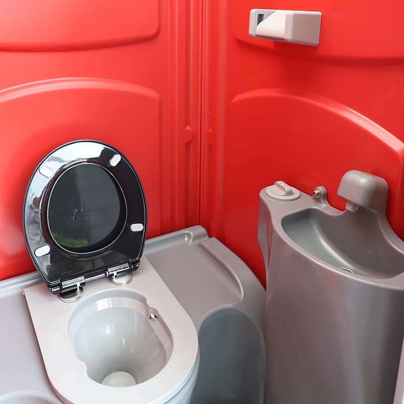 Benutzerdefiniertes Logo Tragbare HDPE-Toilette