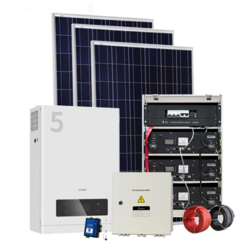 Solar 1 kW 3 kW 5 kW 8 kW 10 kW 20 kW 30 kW Off-Grid-Heim-Hybrid-Solarsystem