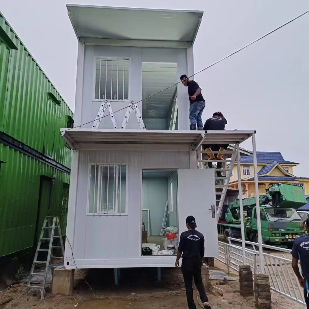 Unsere Lösung für abnehmbare Containerhäuser ist in Indonesien erfolgreich