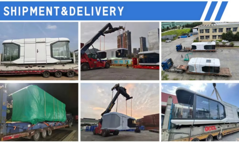 40FT Portable Luxury Space Capsule Modular House