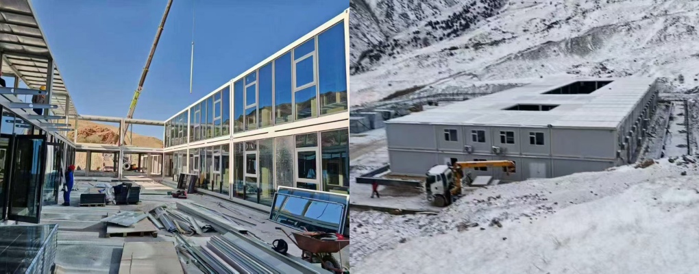 Customized Mobile Prefabricated Flat Pack Container House