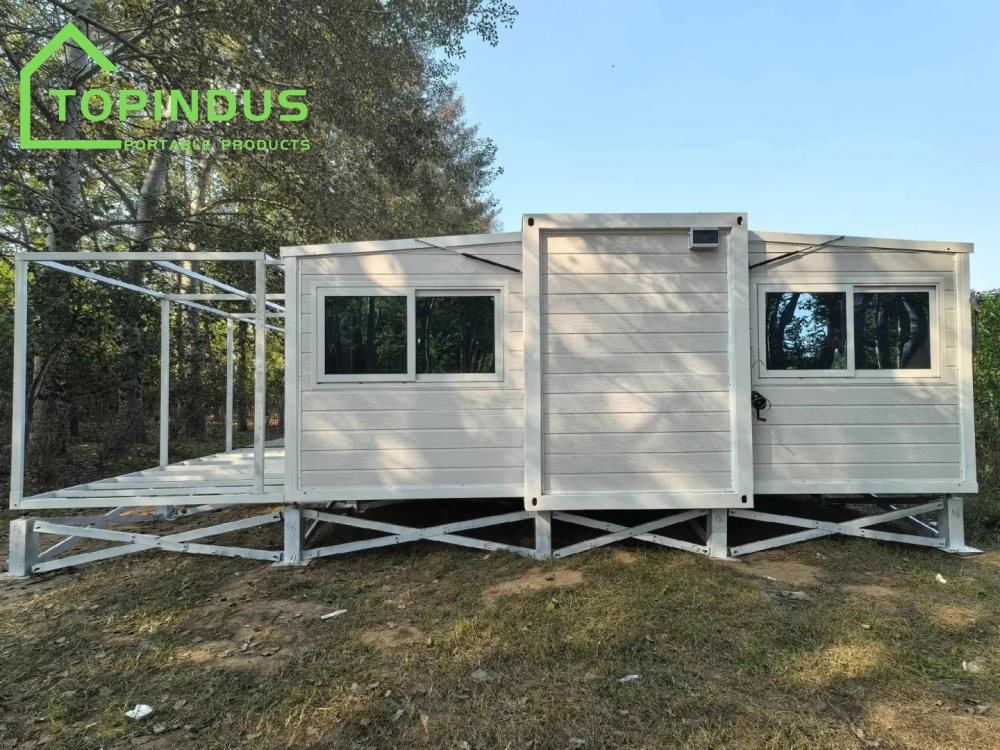 Australisches, individuell anpassbares, erweiterbares Faltcontainerhaus mit Terrasse