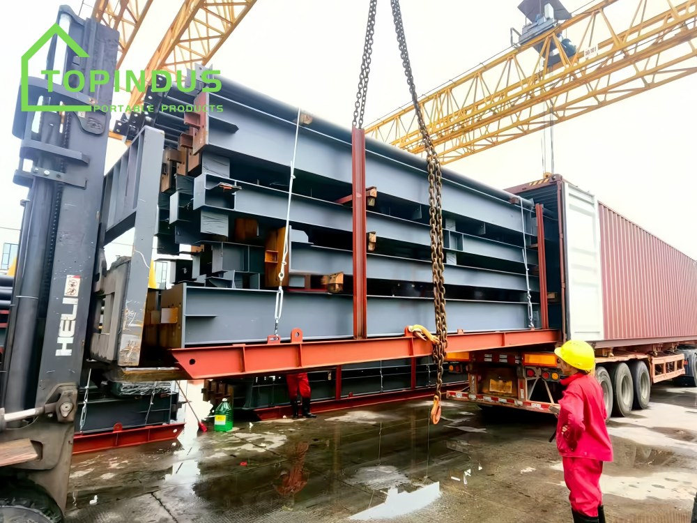 Projektfall der thailändischen Stahlbauwerkstatt
