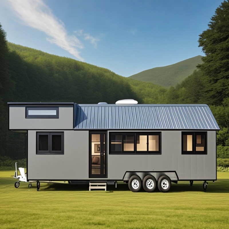 TSH-95 Camping Modern Trailer Truck House On Wheels