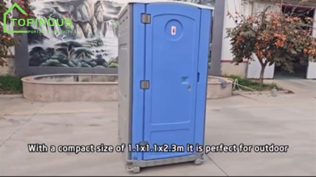 Eine tragbare Toilette, drei wesentliche Funktionen