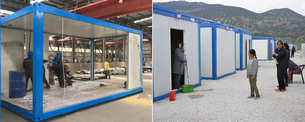 Modular Container House For Disaster Relief