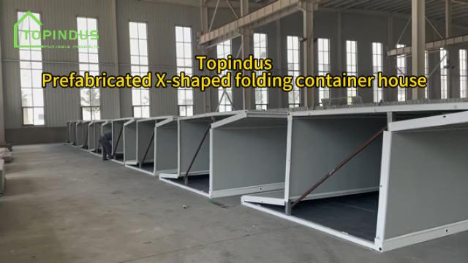 Faltbares Containerhaus vom Typ X: Schnell, flexibel und tragbar
