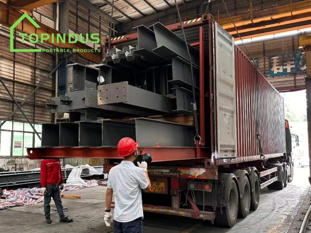 TOPINDUS Guatemala 5-stöckiges Stahlbauprojekt